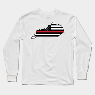 Thin Red Stripe Kentucky Long Sleeve T-Shirt